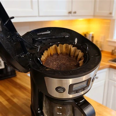 4 til 12 körfu kaffi síur náttúrulegar óbleiktar